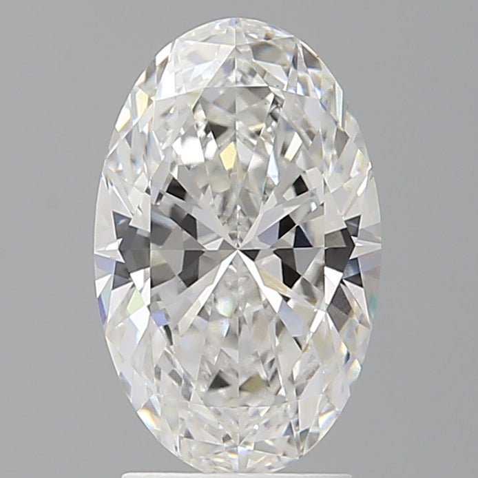 2.56 Carat Oval Shaped, Ideal Cut, E Color, VS1 Clarity, IGI Certified Lab Grown Diamond