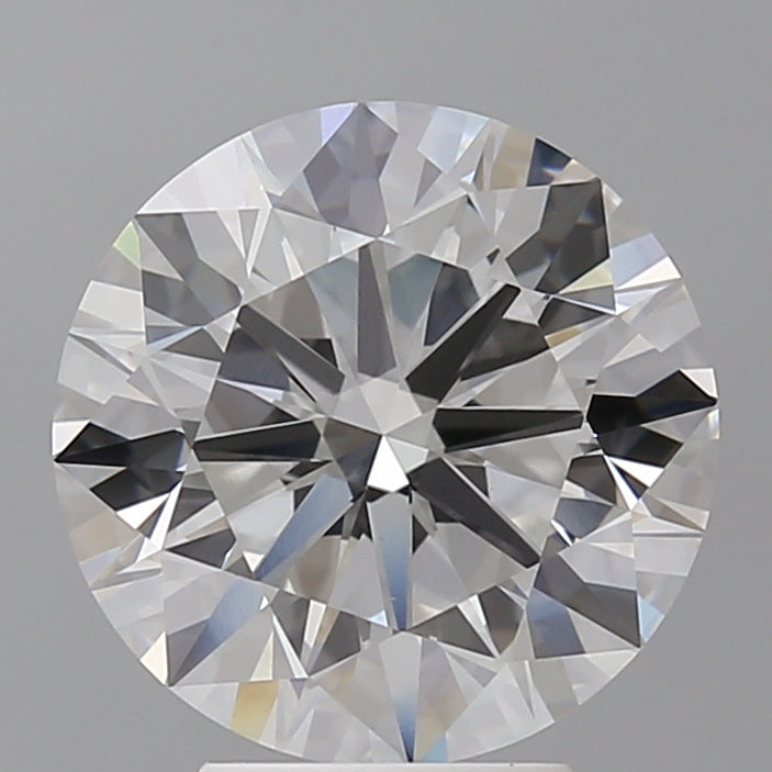4.60 Carat Round Shaped, Ideal Cut, F Color, VVS2 Clarity, IGI Certified Lab Grown Diamond
