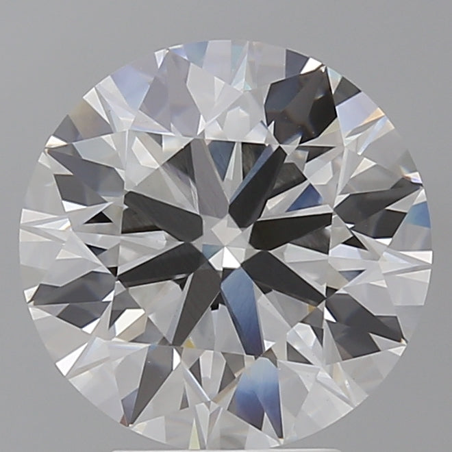 4.50 Carat Round Shaped, Ideal Cut, E Color, VVS2 Clarity, IGI Certified Lab Grown Diamond