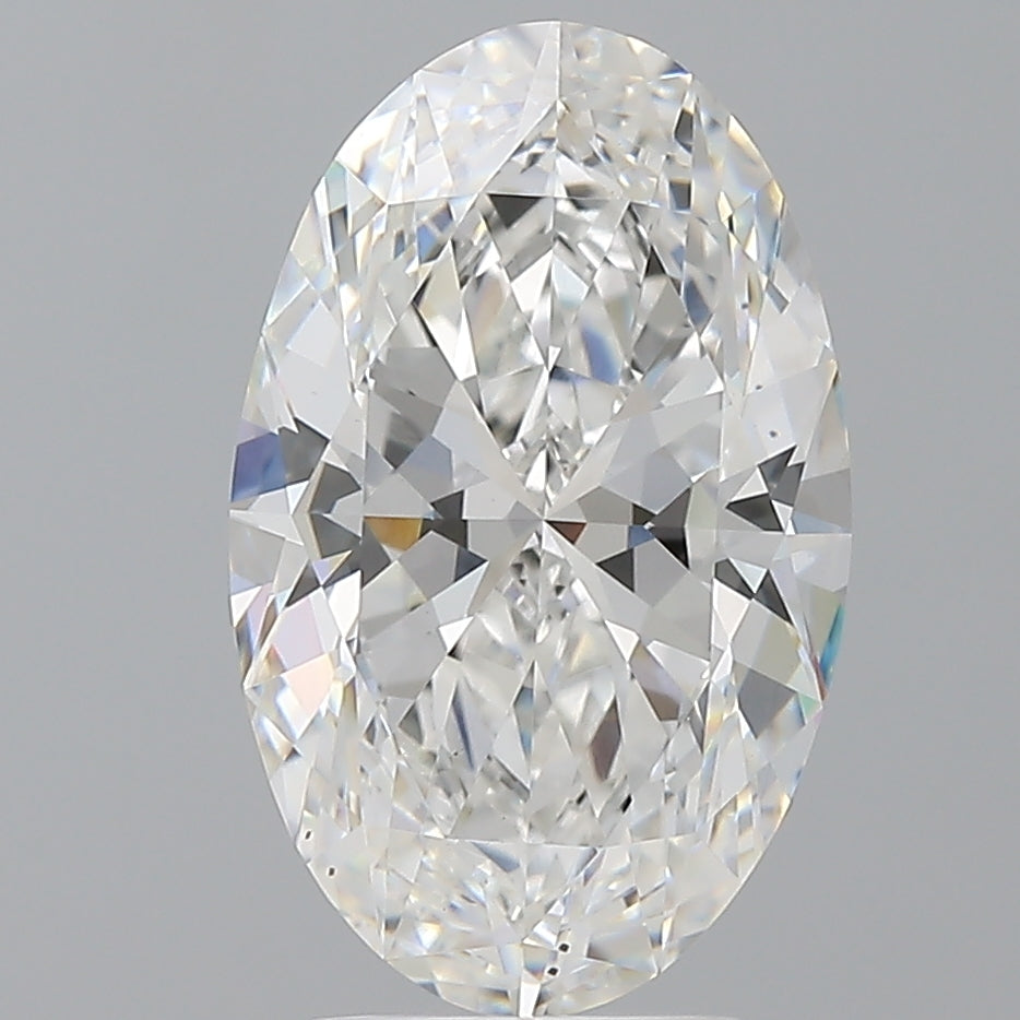 4.02 Carat Oval Shaped, Ideal Cut, E Color, VS2 Clarity, IGI Certified Lab Grown Diamond