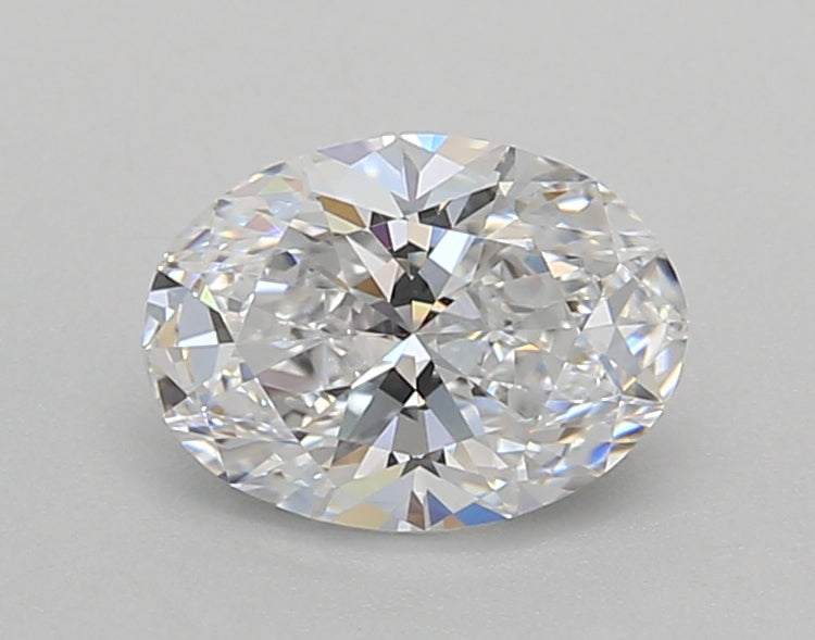 1.02 Carat Oval Shaped, Excellent Cut, D Color, VVS2 Clarity, IGI Certified Lab Grown Diamond