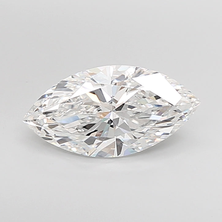 4.03 Carat Marquise Shaped, Ideal Cut, E Color, VVS2 Clarity, IGI Certified Lab Grown Diamond