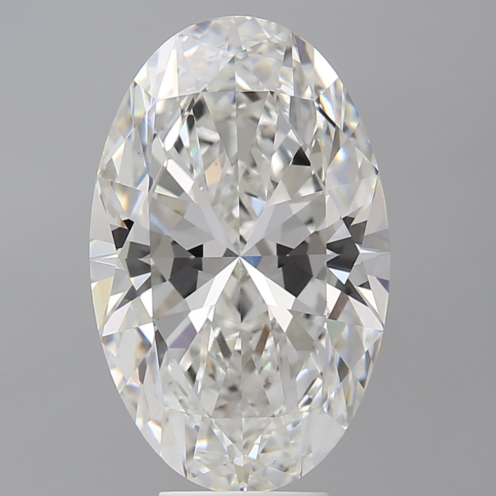 7.06 Carat Oval Shaped, Ideal Cut, F Color, VVS2 Clarity, IGI Certified Lab Grown Diamond