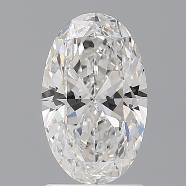 1.50 Carat Oval Shaped, Excellent Cut, E Color, VS1 Clarity, IGI Certified Lab Grown Diamond