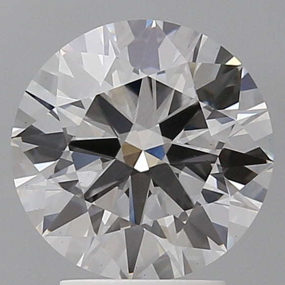 3.00 Carat Round Shaped, Excellent Cut, F Color, VS1 Clarity, IGI Certified Lab Grown Diamond