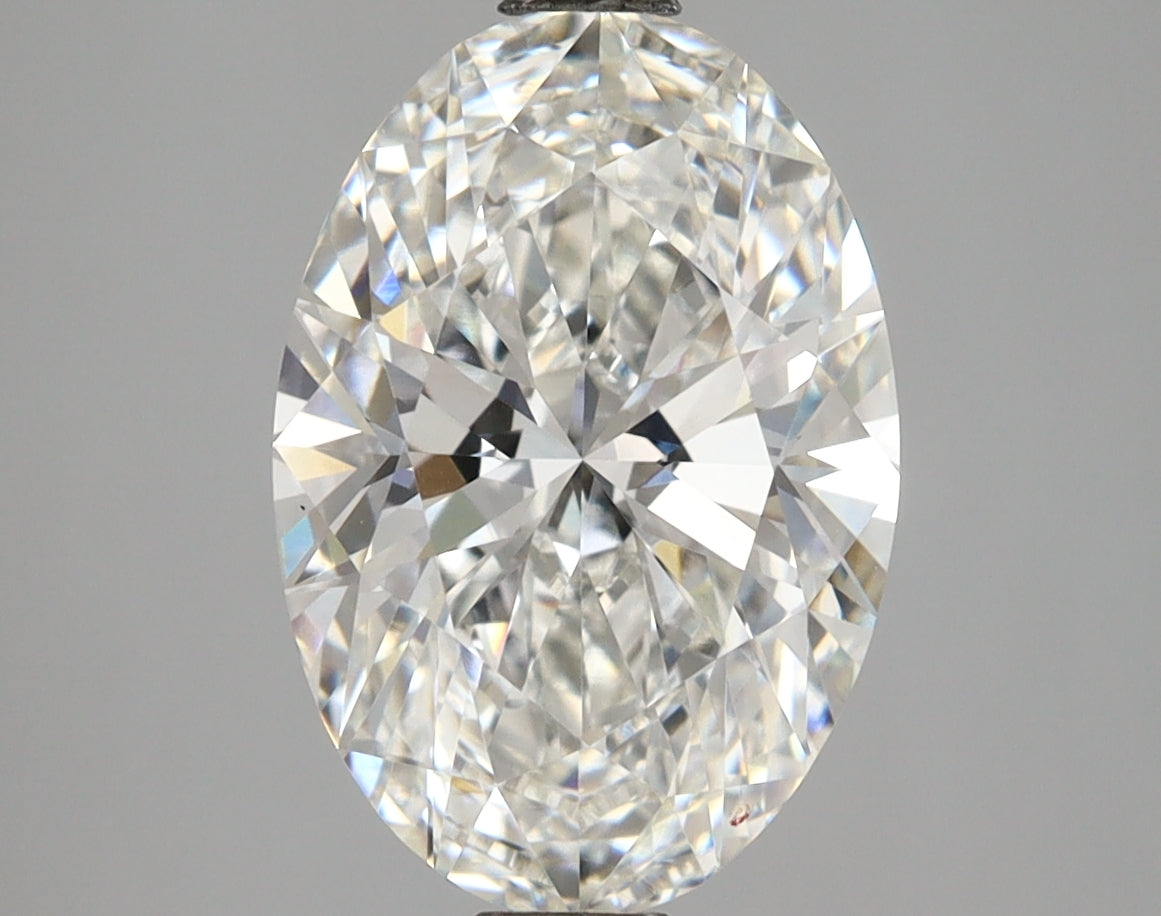 3.54 Carat Oval Shaped, Ideal Cut, F Color, VVS1 Clarity, IGI Certified Lab Grown Diamond