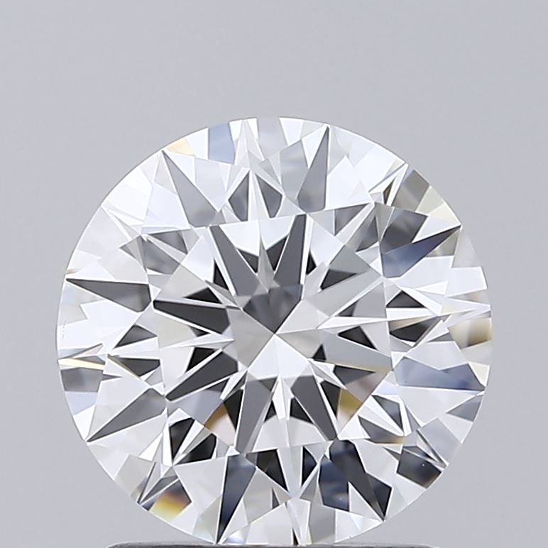 1.55 Carat Round Shaped, Ideal Cut, D Color, VS1 Clarity, IGI Certified Lab Grown Diamond