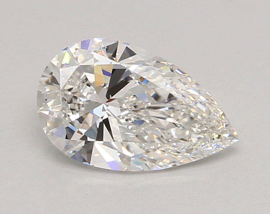 2.00 Carat Pear Shaped, Ideal Cut, F Color, VVS1 Clarity, IGI Certified Lab Grown Diamond