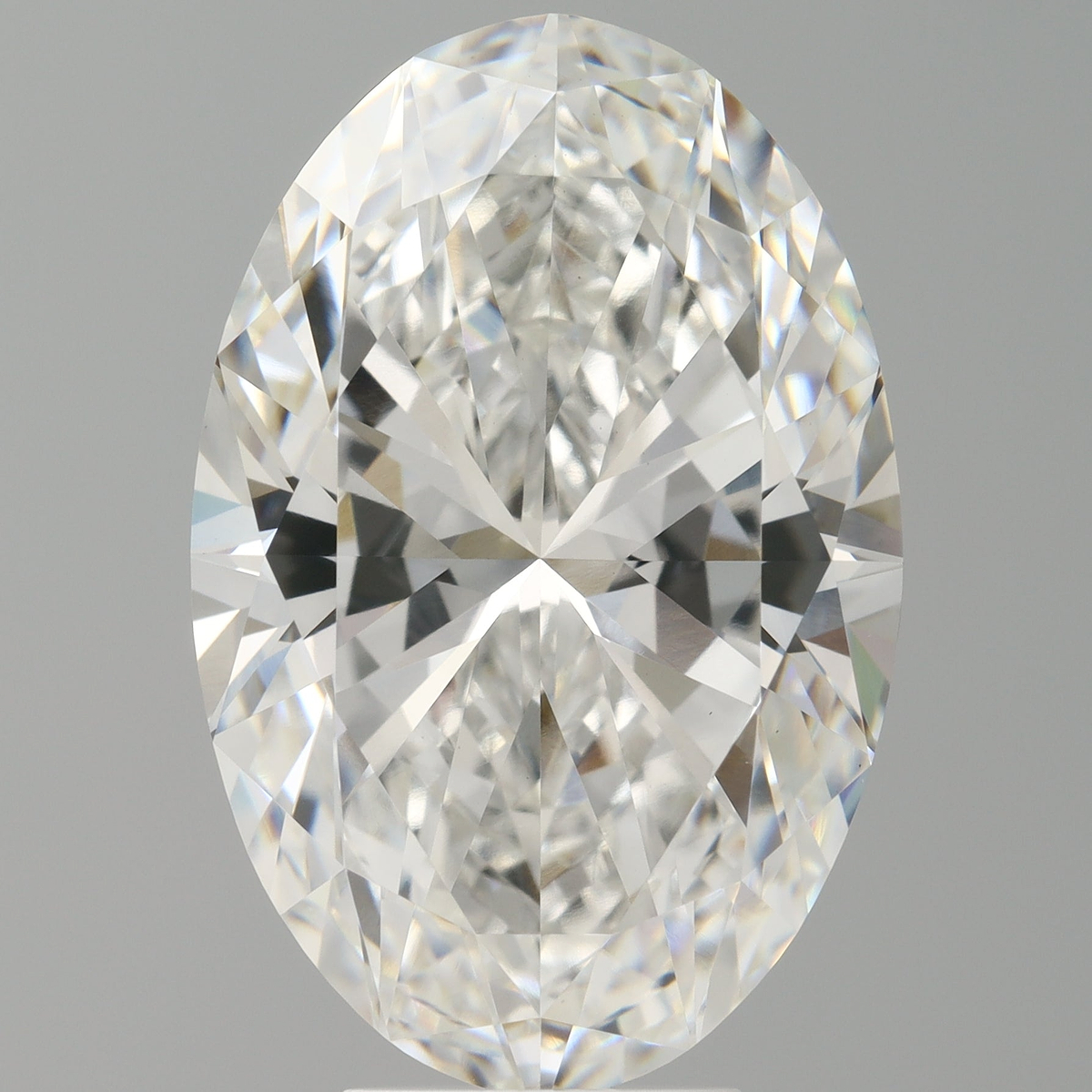 7.09 Carat Oval Shaped, Ideal Cut, E Color, VVS2 Clarity, IGI Certified Lab Grown Diamond