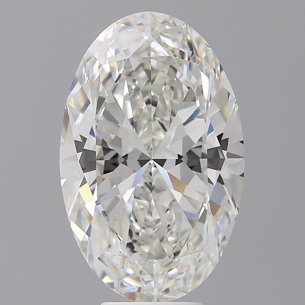 7.59 Carat Oval Shaped, Ideal Cut, F Color, VS1 Clarity, IGI Certified Lab Grown Diamond