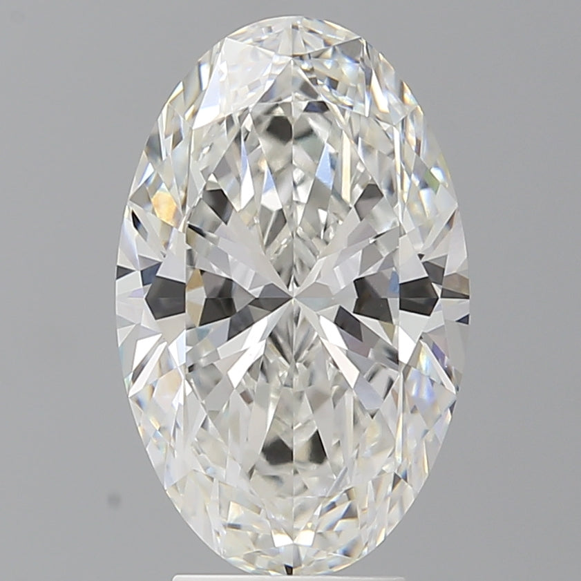 4.56 Carat Oval Shaped, Ideal Cut, F Color, VVS2 Clarity, IGI Certified Lab Grown Diamond