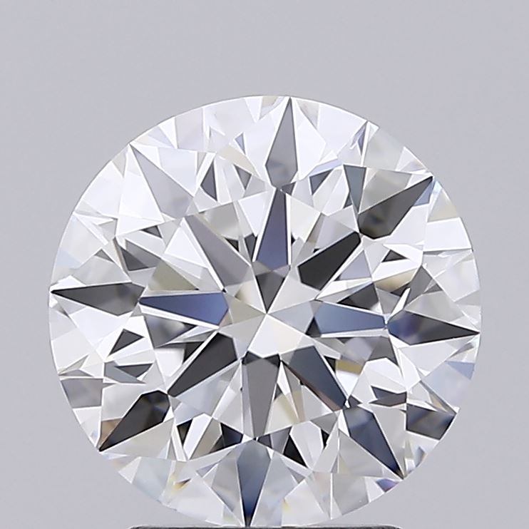 3.01 Carat Round Shaped, Ideal Cut, D Color, IF Clarity, IGI Certified Lab Grown Diamond