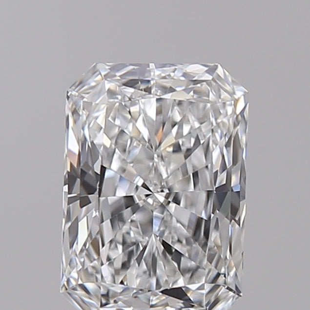 0.72 Carat Radiant Shaped, Very Good Cut, D Color, VVS1 Clarity, IGI Certified Lab Grown Diamond