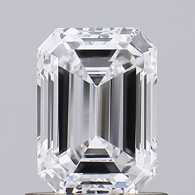 1.05 Carat Emerald Shaped, Ideal Cut, D Color, IF Clarity, IGI Certified Lab Grown Diamond