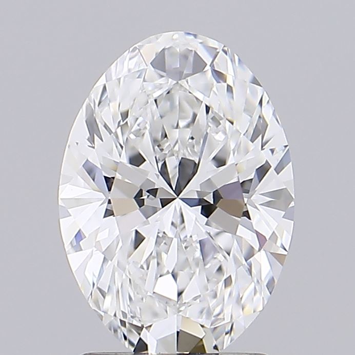 1.49 Carat Oval Shaped, Ideal Cut, E Color, IF Clarity, IGI Certified Lab Grown Diamond