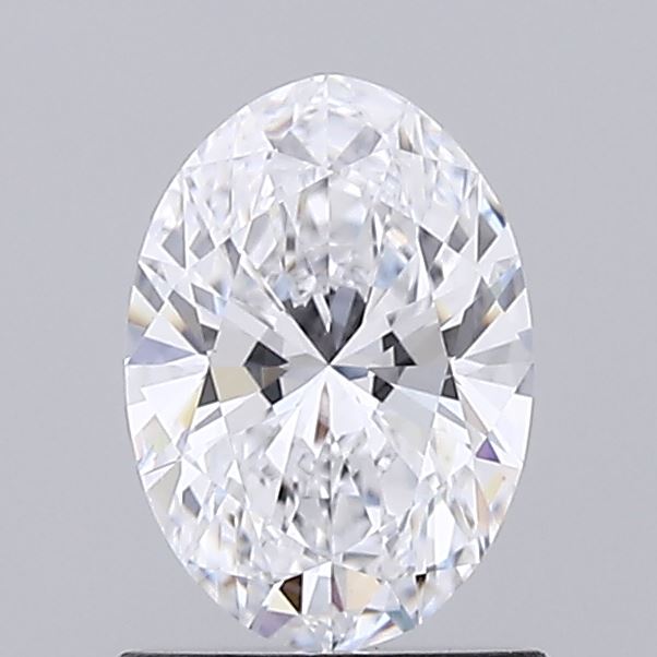 0.94 Carat Oval Shaped, Ideal Cut, D Color, IF Clarity, IGI Certified Lab Grown Diamond