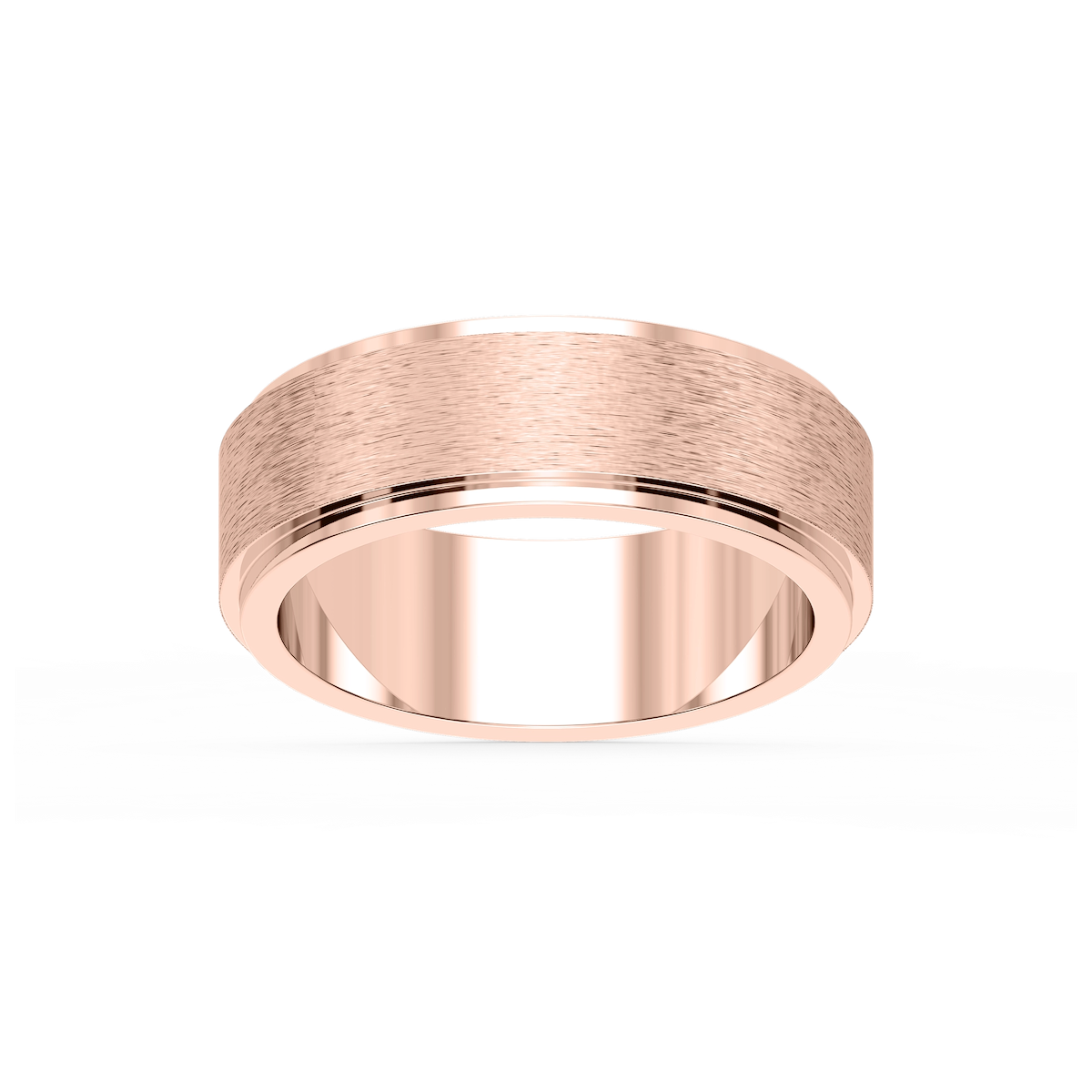 Tyler 6.00mm Step Edge Plain Metal Band