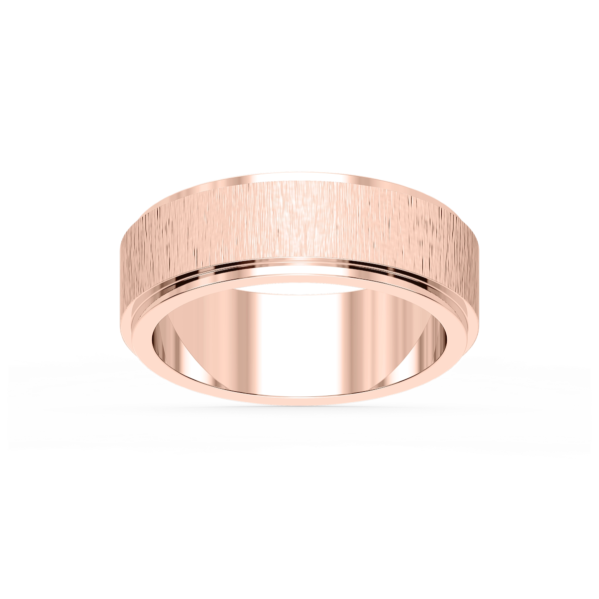 Tyler 6.00mm Step Edge Plain Metal Band