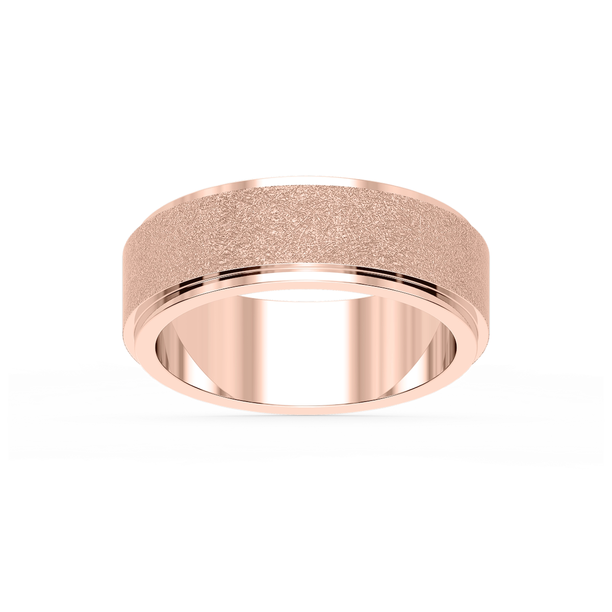 Tyler 6.00mm Step Edge Plain Metal Band