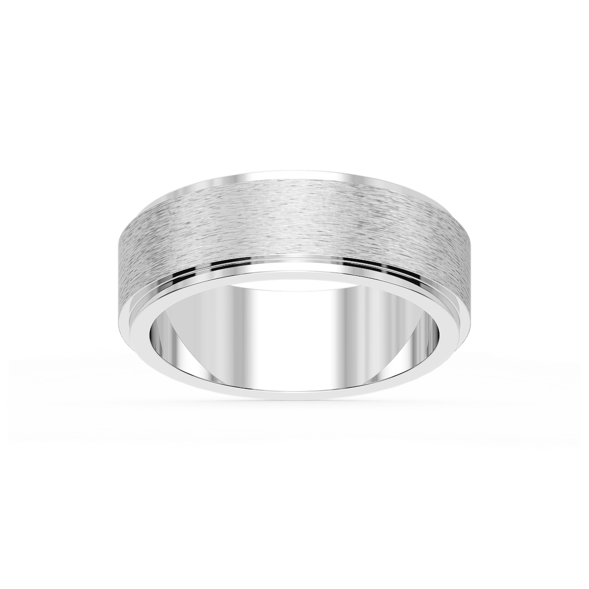 Tyler 6.00mm Step Edge Plain Metal Band