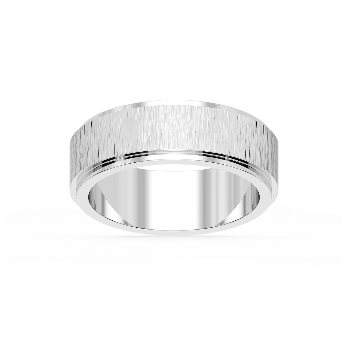 Tyler 6.00mm Step Edge Plain Metal Band