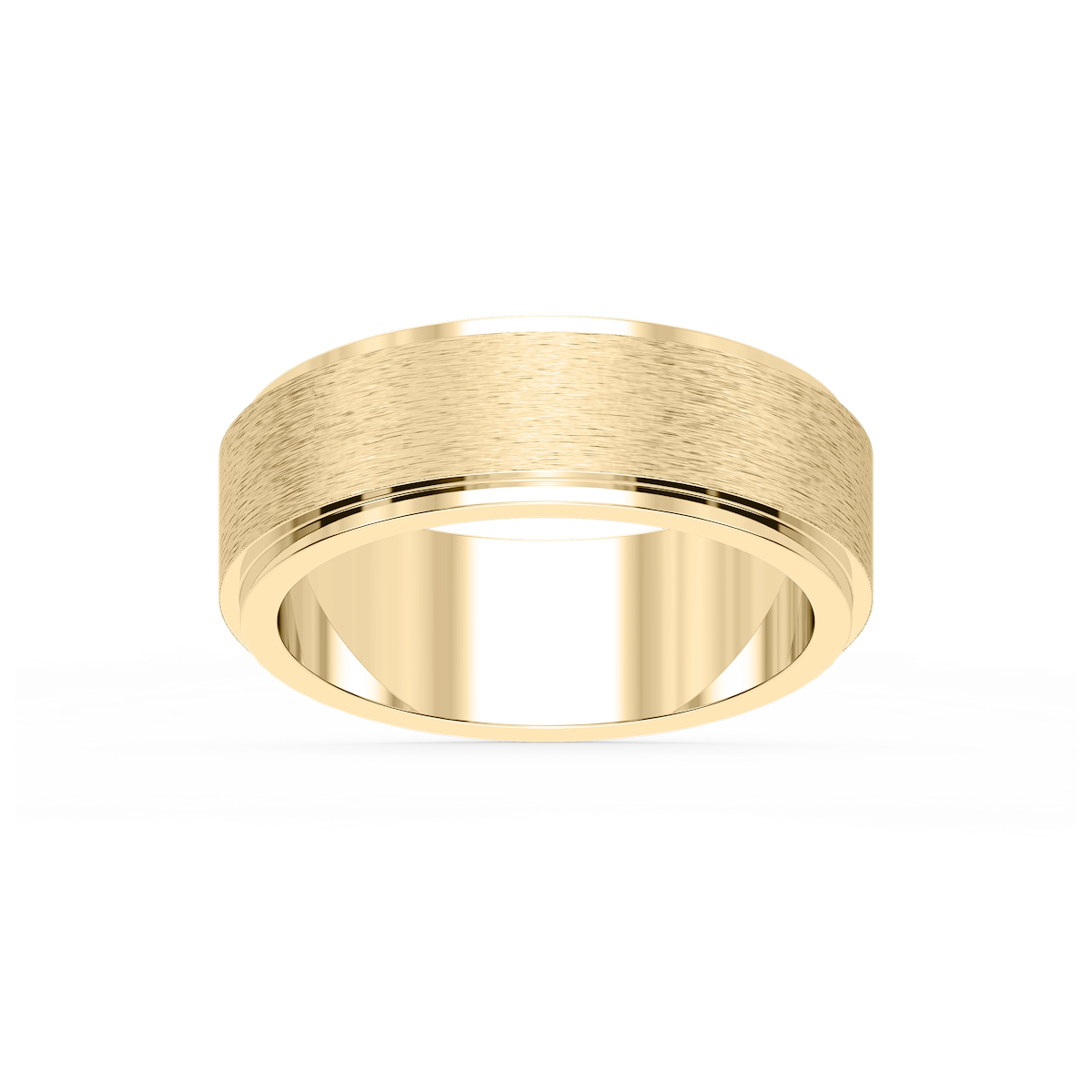 Tyler 6.00mm Step Edge Plain Metal Band