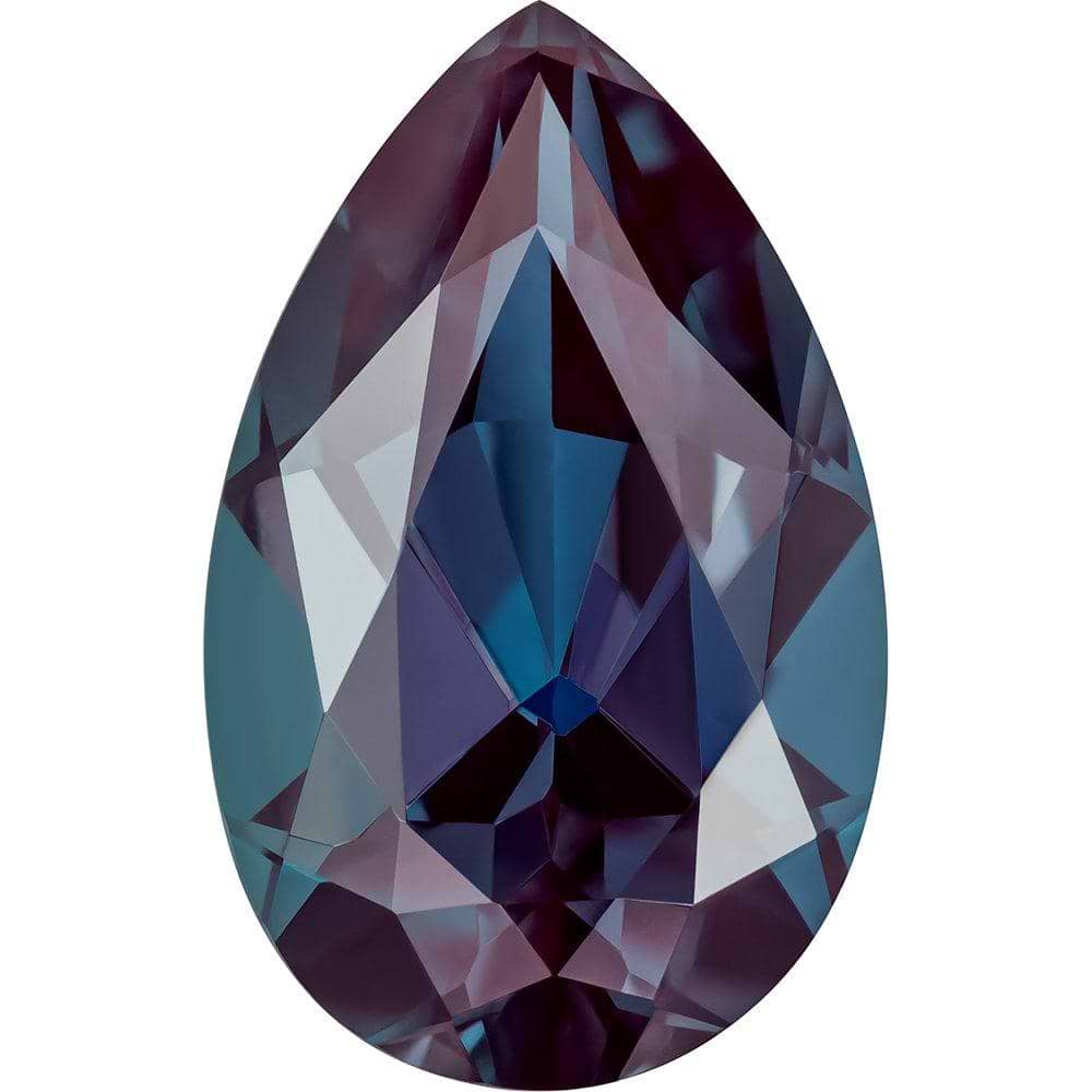 MD Fixed Pear Cut Side Stones 1.1ct x 2 (8x5mm) - Alexandrite