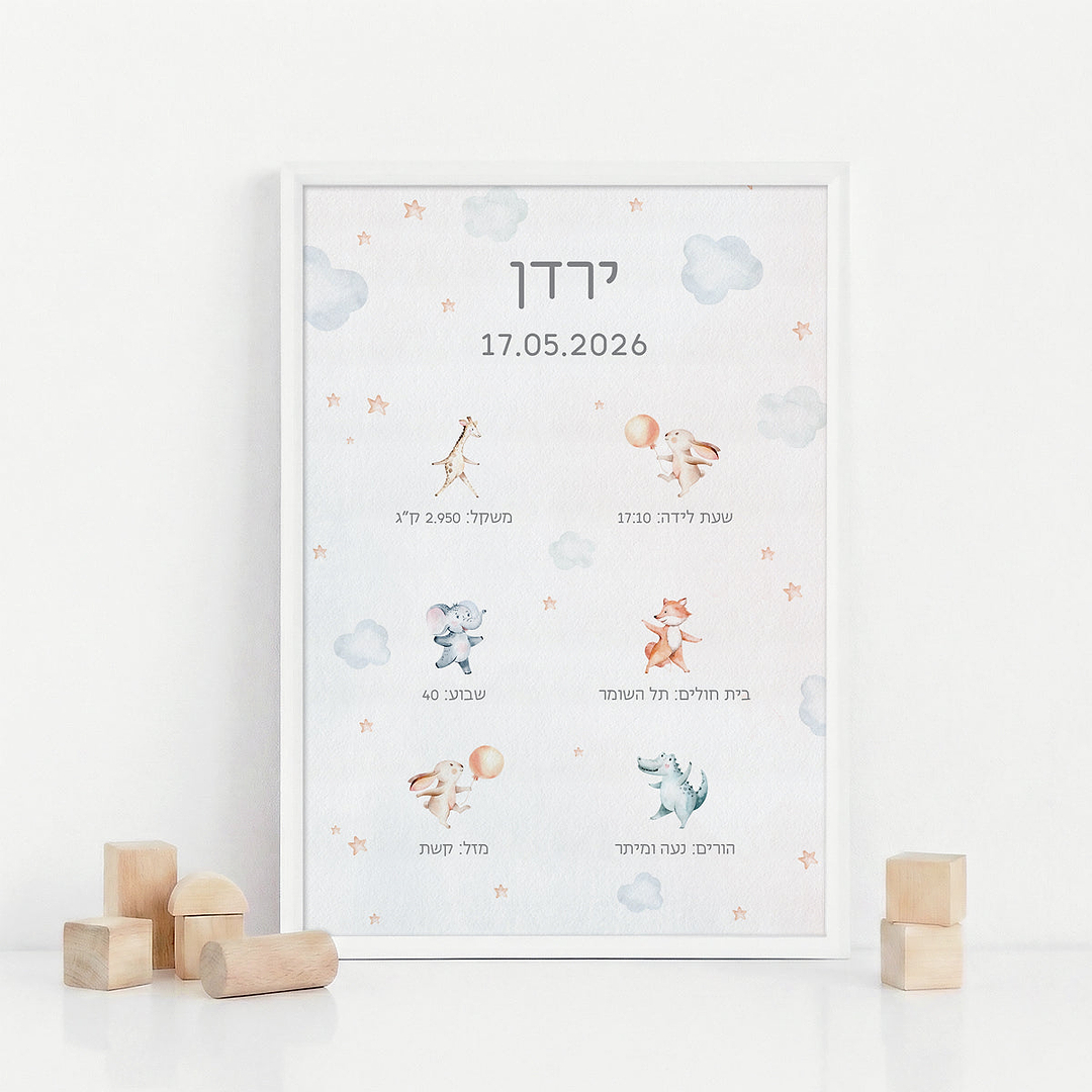 תעודת לידה - חברים