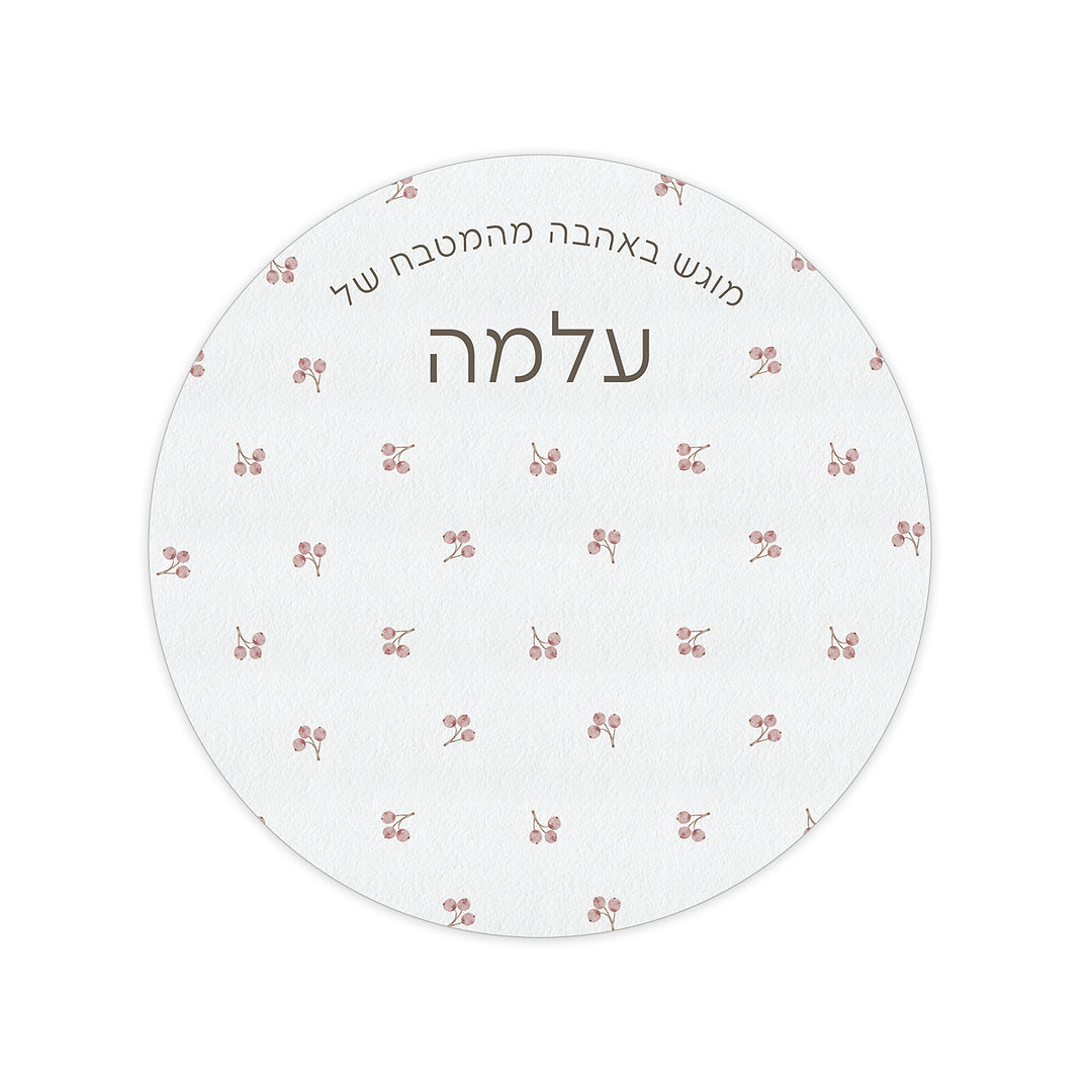 מארז מתנה למטבח ספר מתכונים + קופסת עוגיות + תחתית לסיר + מגנטים - אביב