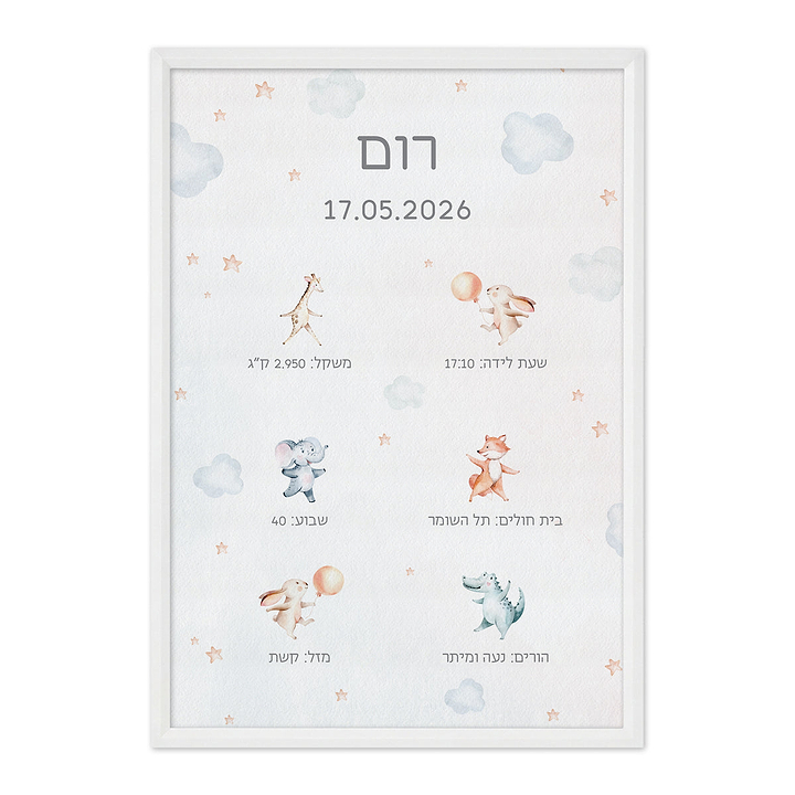 תעודת לידה - חברים