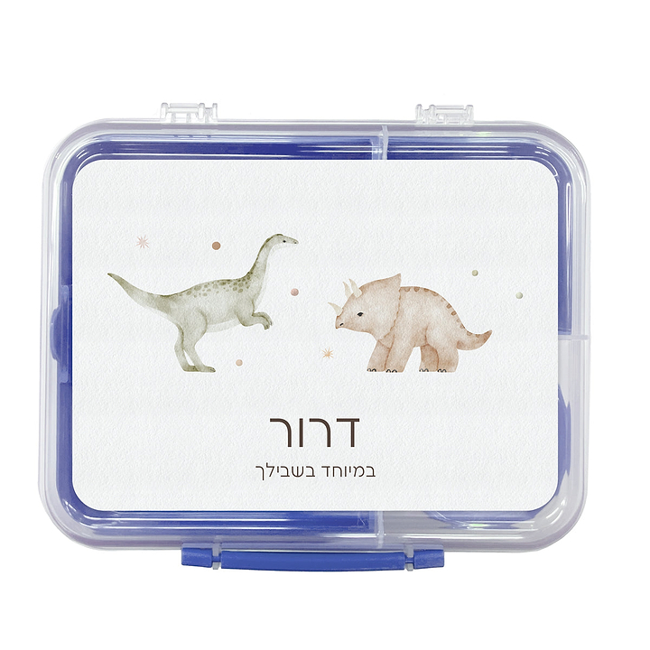 קופסת אוכל גדולה SISTEMA - דינוזאור