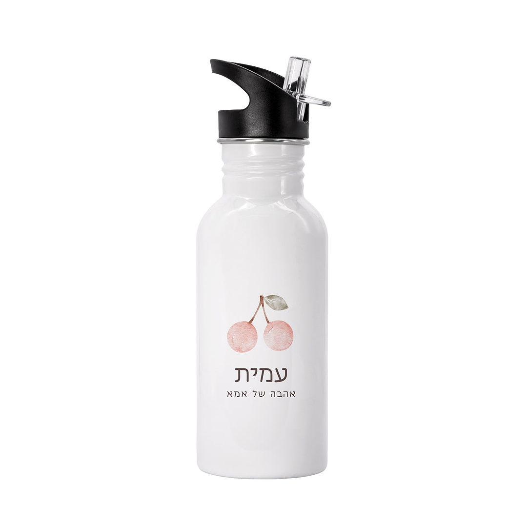 מארז מתנה ליום הולדת - קופסת חיסכון - בקבוק נירוסטה - משחק דוקים - שלווה