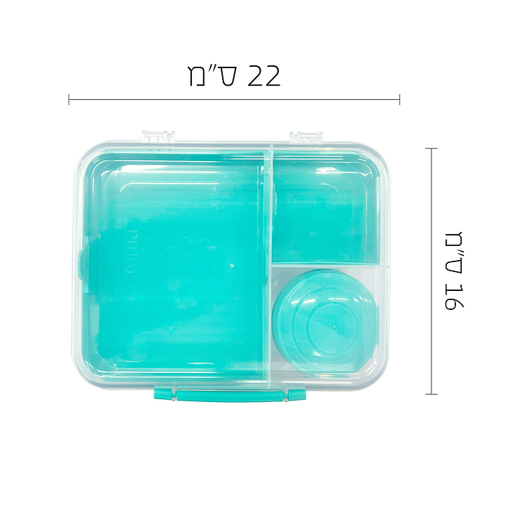 קופסת אוכל גדולה SISTEMA - חד קרן