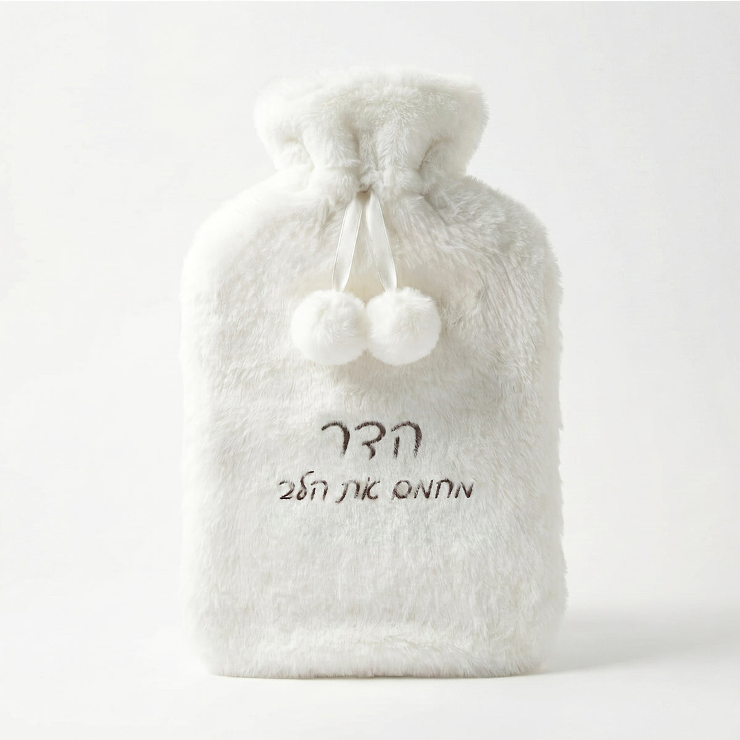 בקבוק מים חמים פרוותי - ריקמה