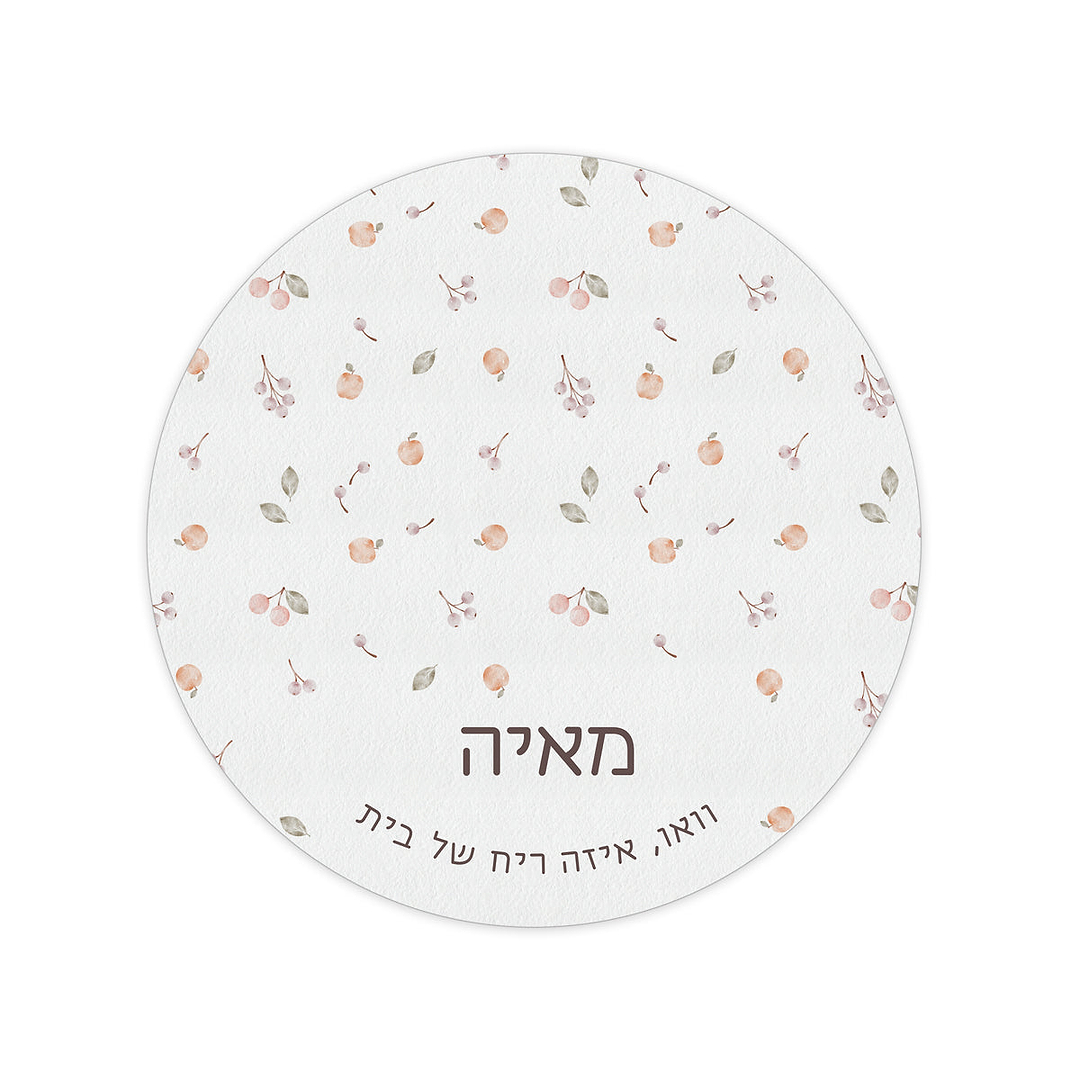 מארז מתנה למטבח ספר מתכונים + קופסת עוגיות + תחתית לסיר + מגנטים - שלווה