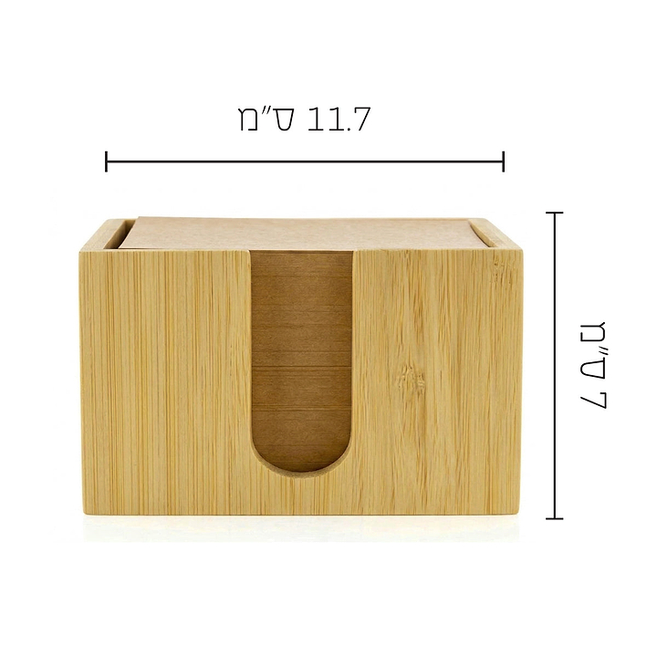 קופסת דפי ממו - עץ מורה