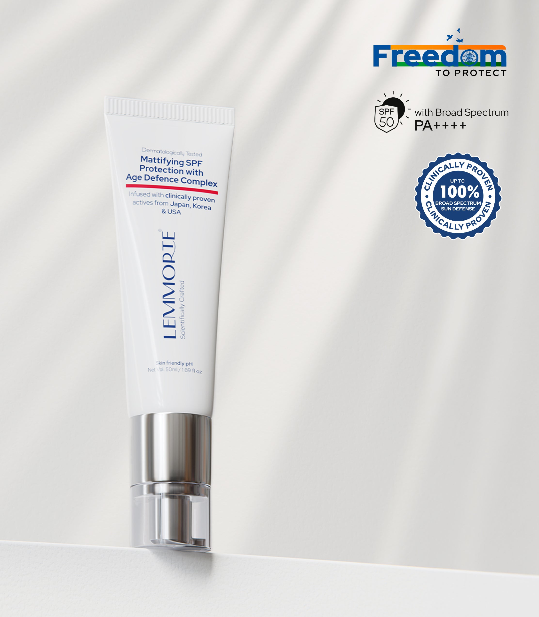 Mattifying SPF Protection with Age Defence Complex