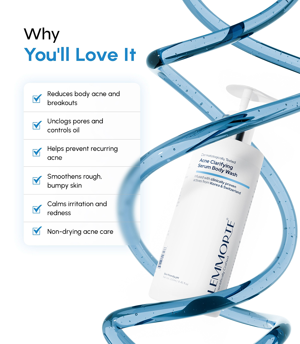 Acne Clarifying Serum Body Wash