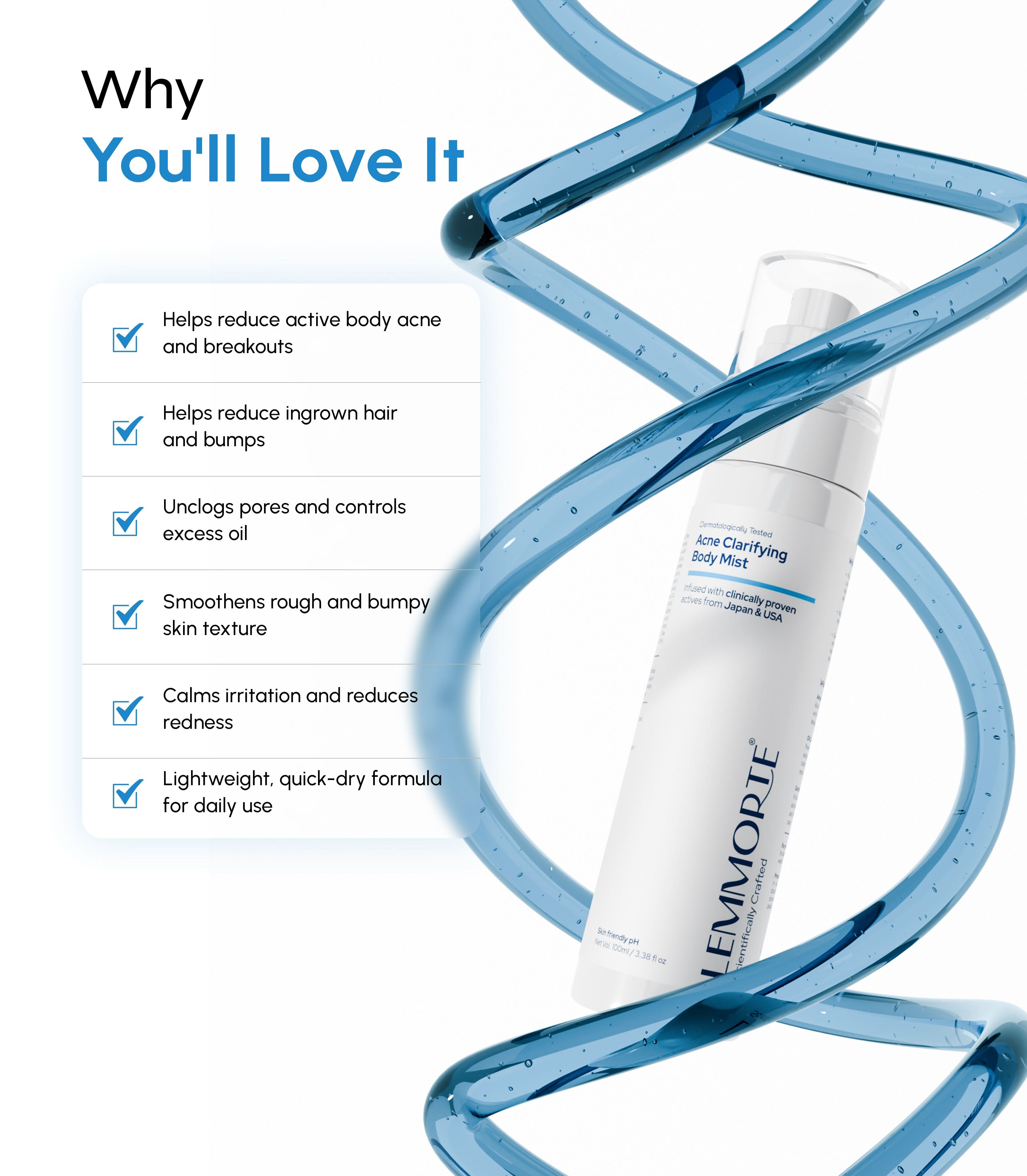 Acne Clarifying Body Mist