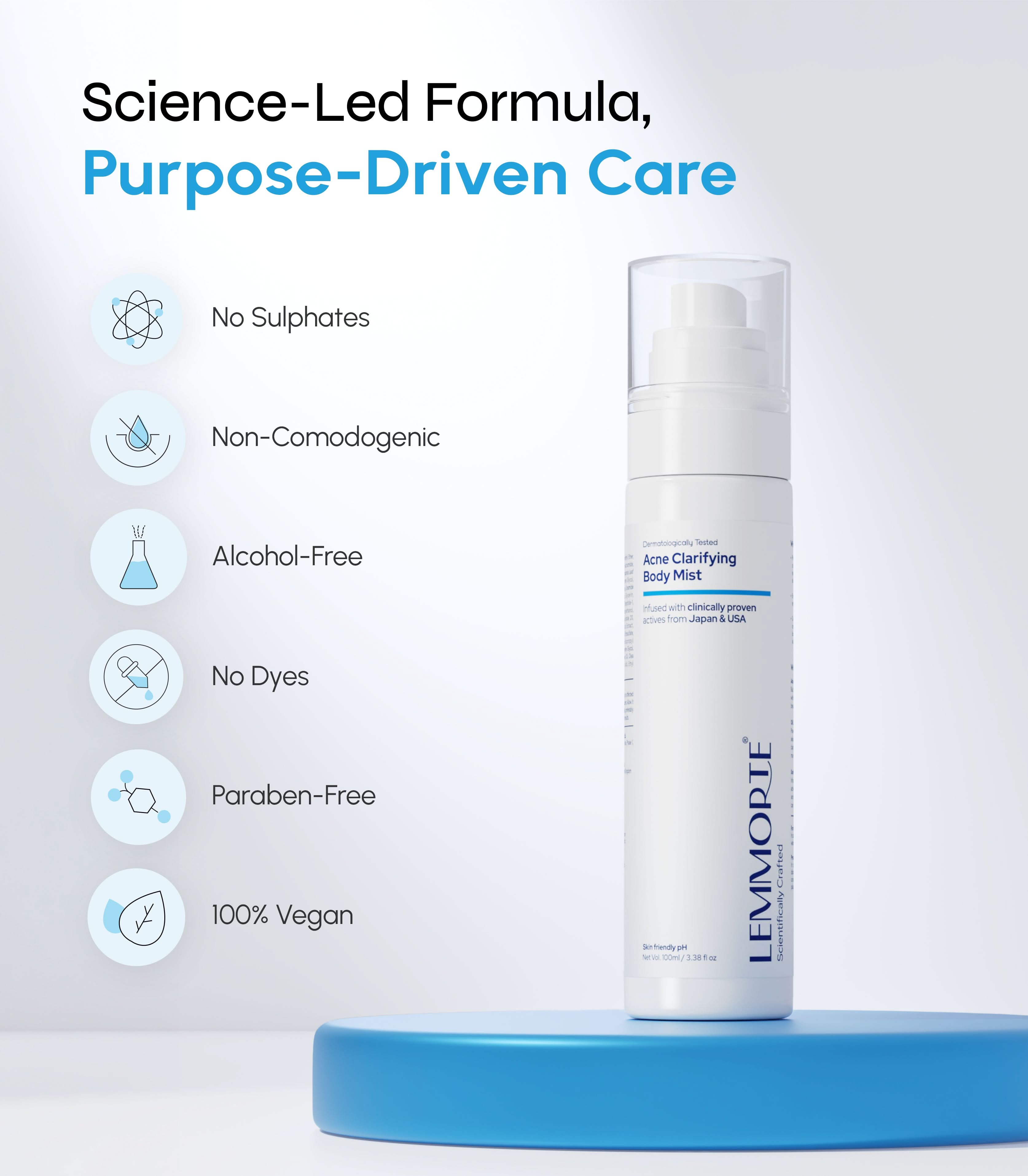 Acne Clarifying Body Mist