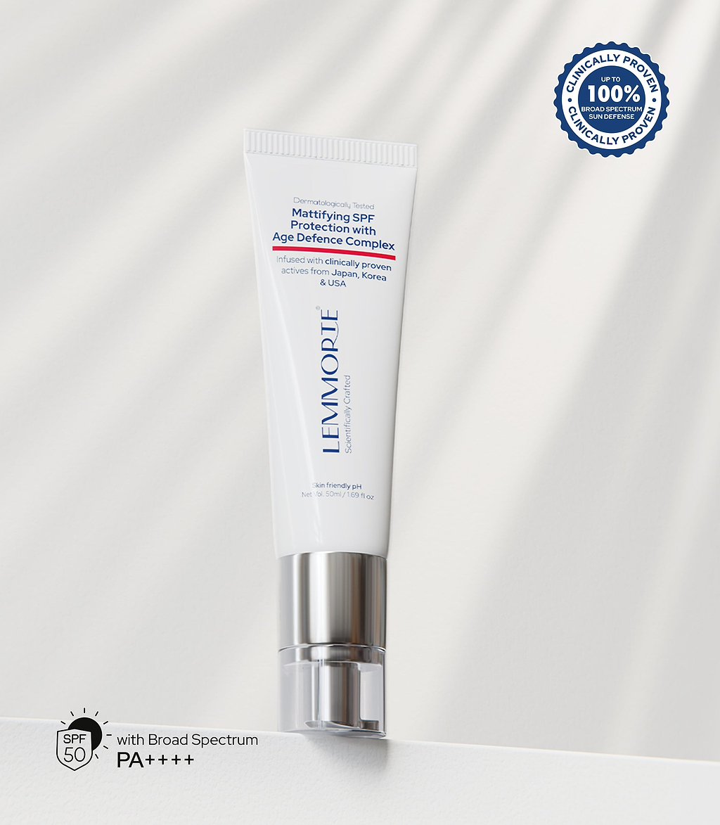 Mattifying SPF Protection with Age Defence Complex