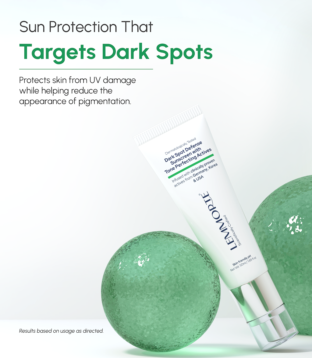 Dark Spot Defense Sunscreen with Tone-Perfecting Actives