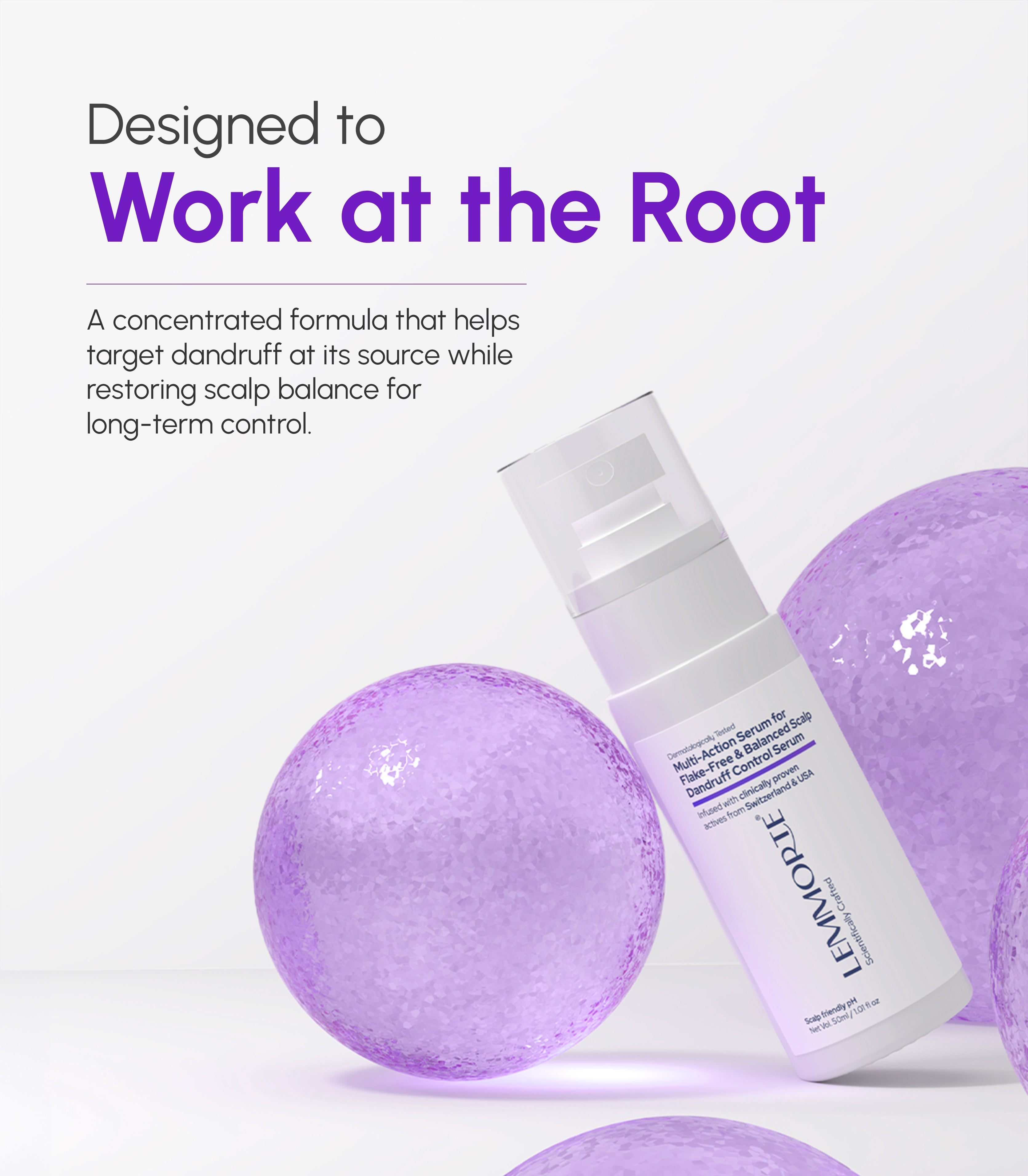 Multi-Action Serum for Flake-Free & Balanced Scalp