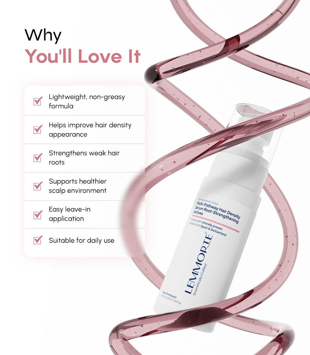 Multi-Pathway Hair Density Serum with Root-Strengthening Actives