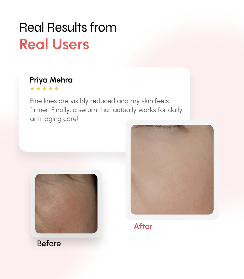 Advanced Age Correction Serum with Botanicals & Biomimetic Peptides