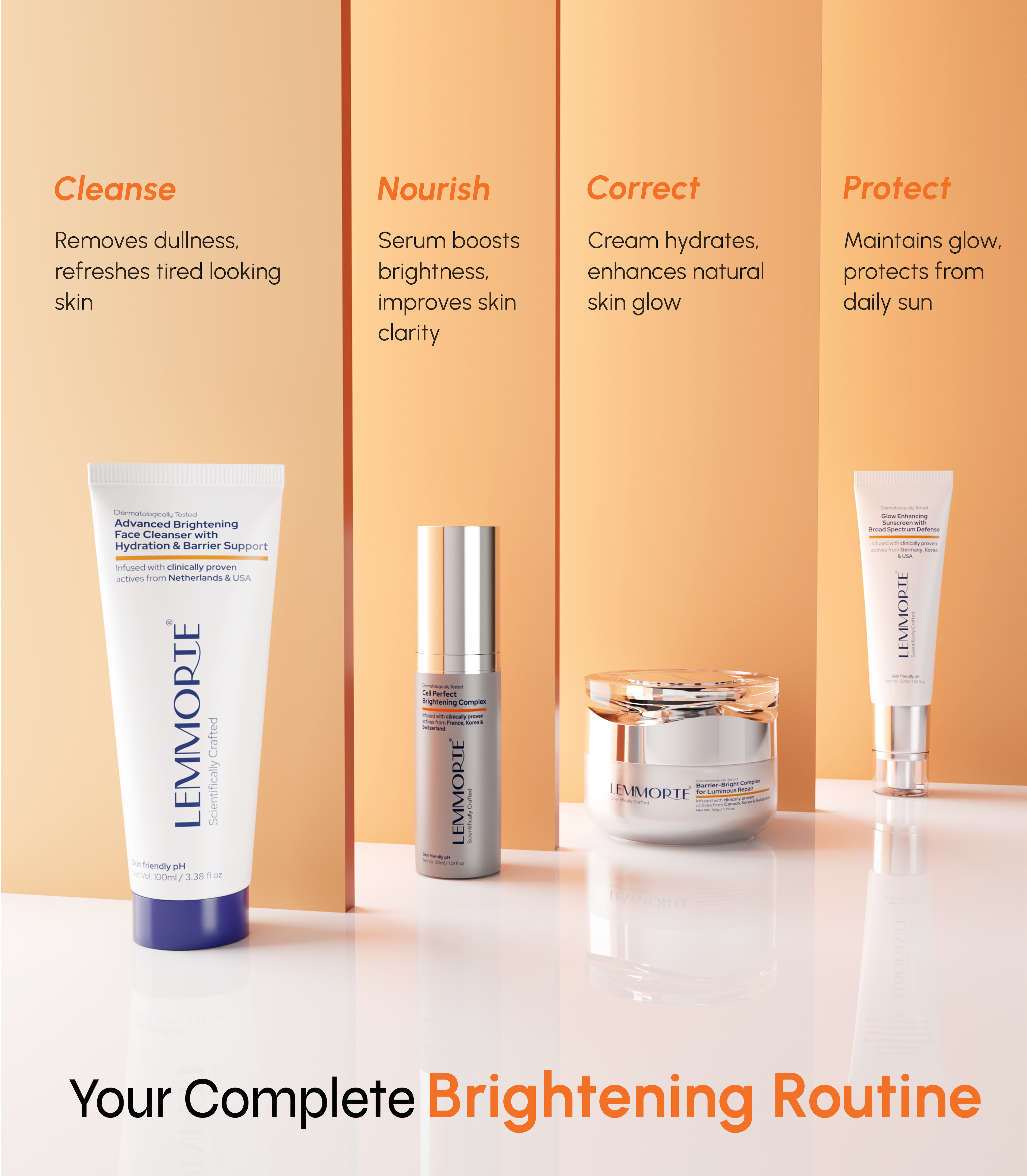 Barrier-Bright complex for Luminous Repair Cream