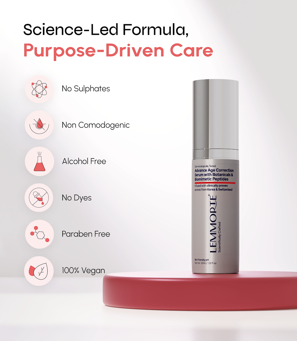 Advanced Age Correction Serum with Botanicals & Biomimetic Peptides
