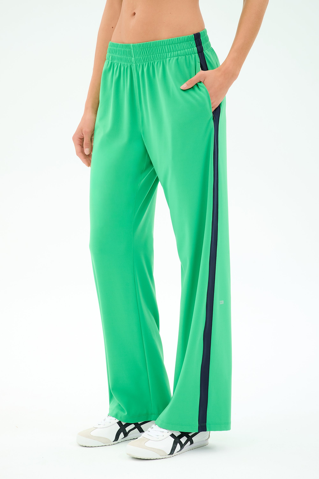 Maxie Rigor Trackpant - Grass/Indigo – SPLITS59