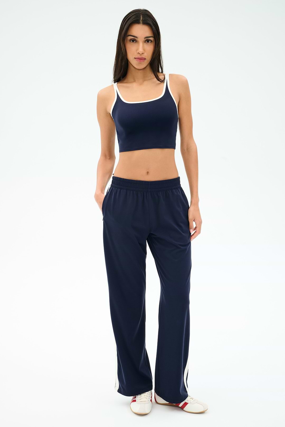 Maxie Rigor Track Pant - Indigo/White – SPLITS59