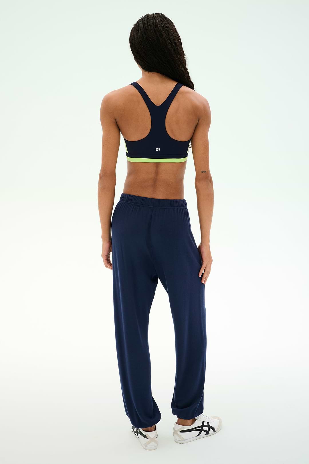 Andie Oversized Fleece Sweatpant - Indigo – SPLITS59